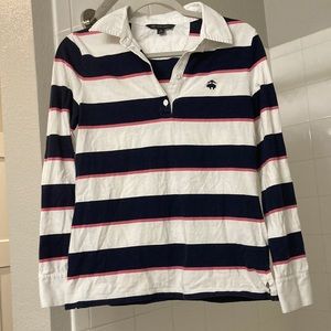 Brooks Brothers rugby style long sleeve